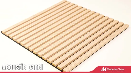 Hot Sale Modern Interior Wall Decoration Acoustic Panel Wooden Sound Isolation Acoustic Wall Panel 
