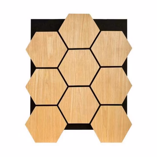 Novo design de alta qualidade PVC mármore madeira ripa olhar WPC MDF placa interior painel de parede decorativo acústico para hotéis decoração de parede